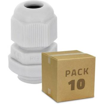 Lot de 10 Presse-Étoupes Nylon IP68 Tailles Différentes PG07