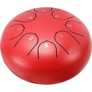 Metal‑Trommel 6 Zoll – 8‑Noten, Handhandpan