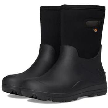 Bogs York Kids’ Seamless Rainboot – Black, Size 2