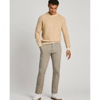 Chino de Hombre Fit Slim en Popelín Verde Pepe Jeans