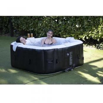 Spa Gonfiabile Sunspa Quadrata 6 Posti con Luce LED