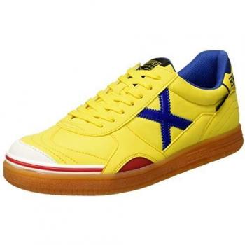 Munich Gresca Indoor Game Shoes – Yellow, UK 10 for Men