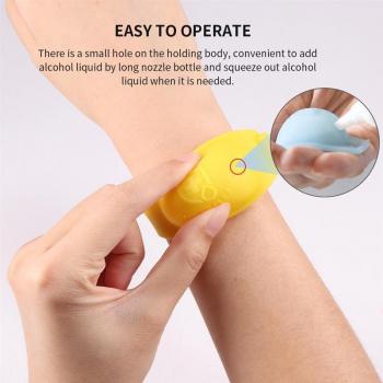 Comfortable Silicone Cleaning Wristband
