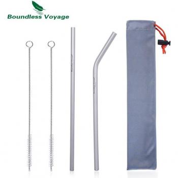 Boundless Voyage Straight Titanium Straw
