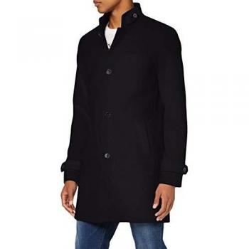 Abrigo de Hombre Jack & Jones Jprblamelton, Lana, Color Negro, XXL