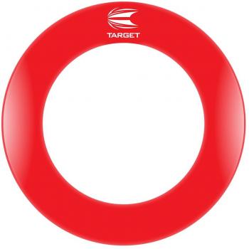 Professional-Level Printed Surround Dartboard, Red