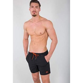 Alpha Industries Basic Black Swimming Trousers for Men