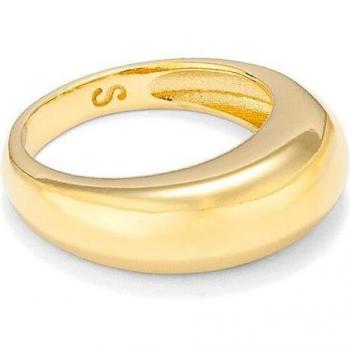 Anillo Secrecy de plata dorada