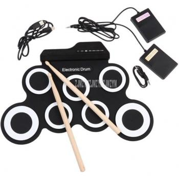Beginner-Friendly USB Electronic Drum Set