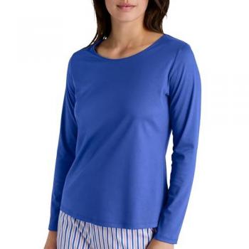 CALIDA Favourites Marine Langarmshirt für Damen, M, komfortabel & stilvoll