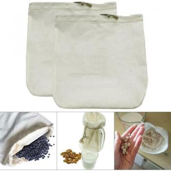 Food Filter Mesh Bag 30x30cm for Milk and Juices