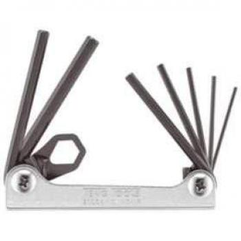 Teng Tools 7 Piece Folding Hex Key Set
