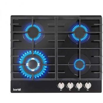 Sealey Baridi 4‑Zone Gas Hob, 60 cm – Classic Black