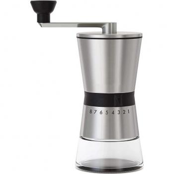 304 Stainless Steel Manual Coffee Mill with Quiet Hand Crank