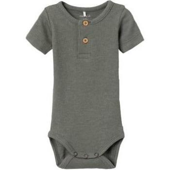 Baby Kurzarmbody mit Lorbeerkranz