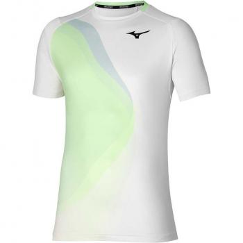 XXL White Mizuno Release Shadow Men's T-Shirt