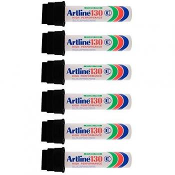 Artline 130 Permanent Marker Ultra Broad Chisel Tip 30mm Black