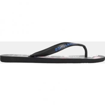 Chanclas Jack&Jones Skull Flip Flop para niños en color negro