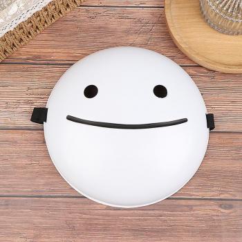 Dibujo Animado Máscara Blanca 1pc