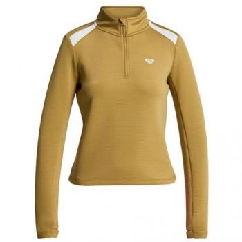Roxy Waves of Warmth Women's Fennel Seed Long Sleeve Base Layer XS