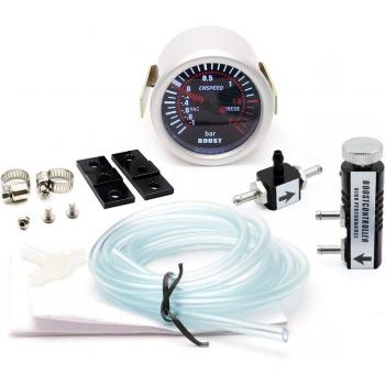 CNSPEED 52mm Turbo Smoke Gauge with Auto Turbo Kit