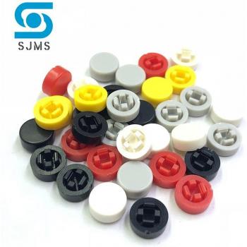 Tapa de Interruptor Táctil 100 Uds 6X6X7.3mm A44 para Botón Micro 4*8mm