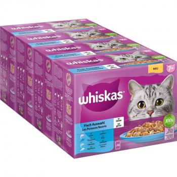 Whiskas 7+ Senior Fish Selection in Jelly 12x85g