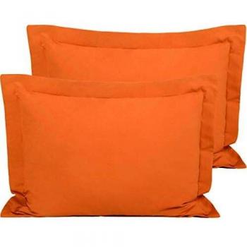 Stain-Resistant FLXXIE Pillowcase Pair, Orange