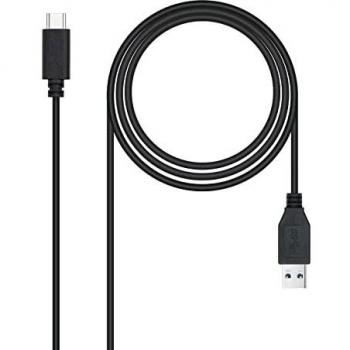 Câble USB 3.2 Gen 2 USB-C vers USB-A 2m Noir