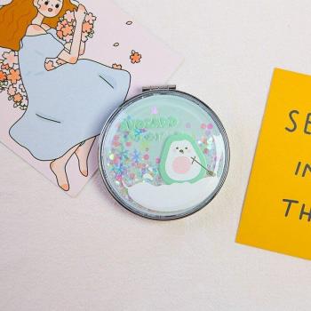 Avocado Folding Cosmetic Mirror