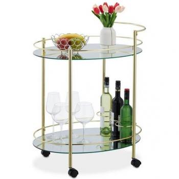 Carrello da Cucina con 2 Ripiani