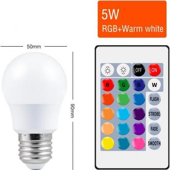 Smart E27 RGBW LED Bulb