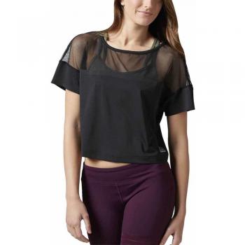 Reebok C Fashion Camisa Negra Mujer 00