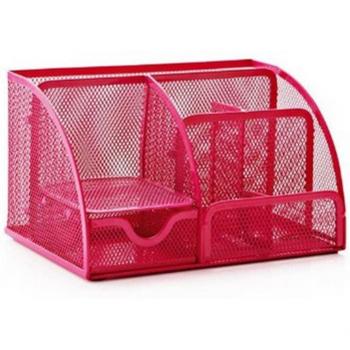 Malla Organizadora de Oficina Rosa