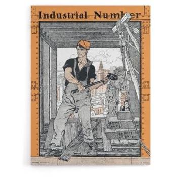 Penfield Orange Industrial Canvas – 12x16