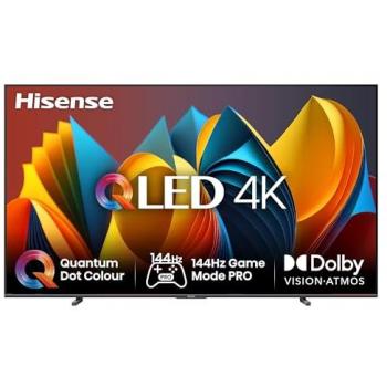 Hisense 100E7NQ TV 2,54 m (100) 4K Ultra HD Smart TV Wi-Fi Grigio 400 cd/m²