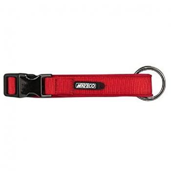Collar Rojo de Neopreno para perros 15mm x 28-35cm
