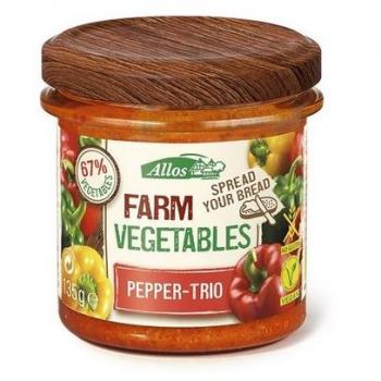 Allos Paprika Trio Biologisch, 135 gram