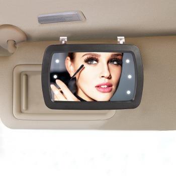 Espejo de Maquillaje para Coche con Luz y Táctil