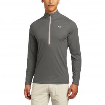 Echo Langarm-Zip-Tee (Pewter), XL – Outdoor Research