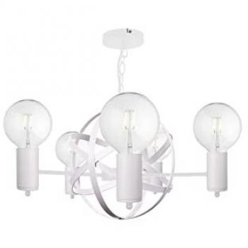 Netlighting 60cm Solar Pendant Light White 5x E27