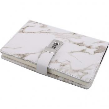 Vintage Leather Password Lock Notebook