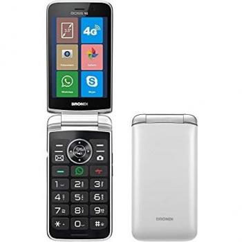 Brondi Boss 4G 8.89 cm (3.5) Bianco Telefono cellulare basico