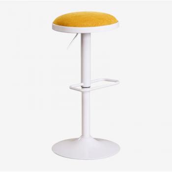 Tabourets Hauts Réglables Igarasi en Métal et Tissu