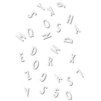 Juego de Letras y Números para Tableros de Mensajes, 20 mm, 132 Piezas