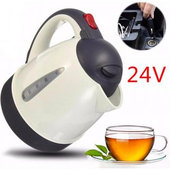 Travel Car Kettle 1000ML 24V Stainless Steel Heater