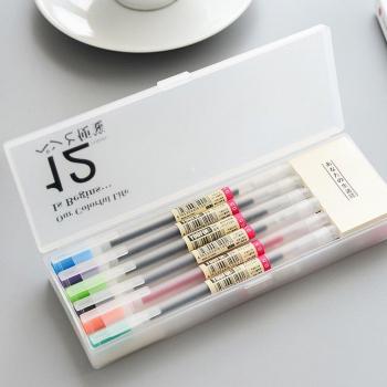 12-Piece Colored Ink Gel Pen Set with Memo Pads