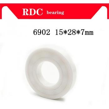 High‑Speed 6902 Ceramic Bearing, 15 × 28 × 7 mm, Double‑Sealed with Dust Covers