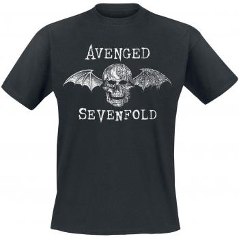 Avenged Sevenfold Cyborg Deathbat T-Shirt schwarz in XL