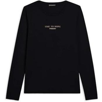 T‑shirt Freddy donna XL nero con fascia sulle spalle